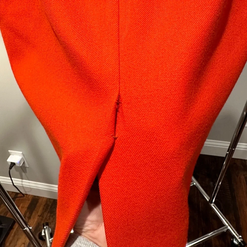 J Crew 2 Pencil Skirt in Double-Serge Wool - Picture 3 of 5